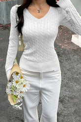 Sexy Knit Long Sleeve Slim Base Layer