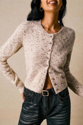 Short Chic Knit Fashion Cardigan