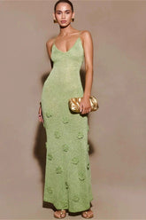 Chic Cami Slim-Fit Maxi Elegant Party Dress