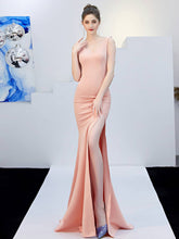 slim evening dress