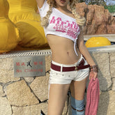 Cotton High-Waist Japanese Short
