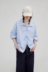 Vintage Linen Relaxed Blouse