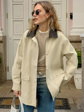 Trench Patchwork High Waist Coat