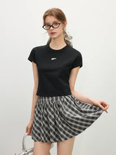 Sun-Resistant Slim Cropped T-shirt