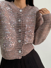 Cropped Twist Thick Warm Knit Cardigan