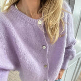 Y2K O-neck Lazy Fit Knit Cardigan