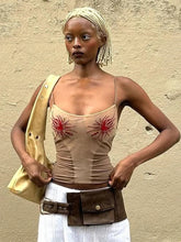 Black Graphic Knit Top