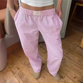 Cotton Pocket Straight Pant