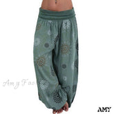 Amy Fashion - Beach Bohemian Wide Leg Pants
