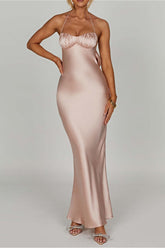 Halter Backless Bodycon Sexy Party Dress