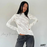 Casual Versatile Soild Half High Collar Office Lady Crop Top