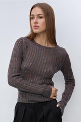Sheer Elegant Premium Casual Knit Sweater