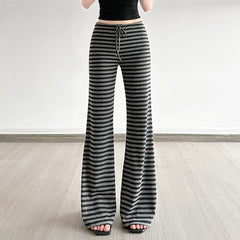 Striped Homewear Bootcut Pant