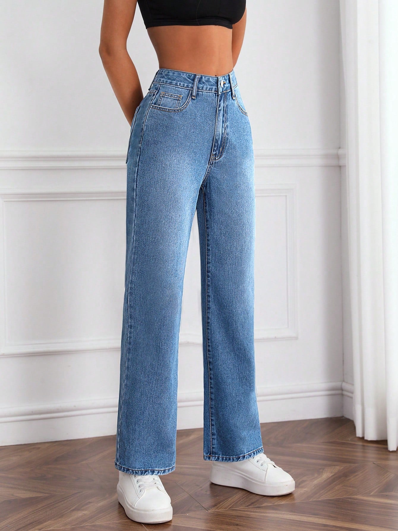 Slant Pocket Jeans