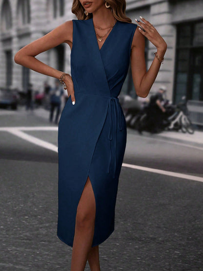Solid Wrap Knot Side Dress