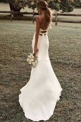 Satin Backless Cami Light Party Dress