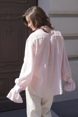 Tencel Loose Long-Sleeve Blouse