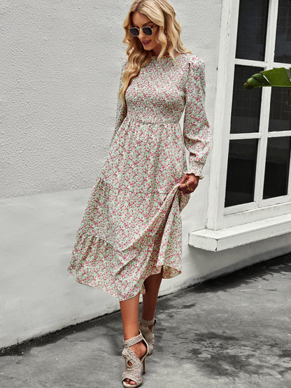 Amy Fashion - Casual Floral Printed Dresses