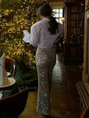 Loose White Cotton Blouse