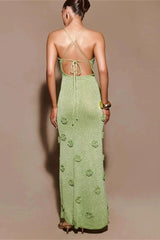 Chic Cami Slim-Fit Maxi Elegant Party Dress