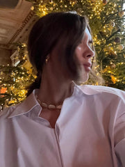 Loose White Cotton Blouse