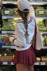 Atmospheric Slouchy Pullover Knit Sweater