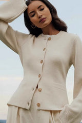 Elegant Versatile Loose Slouchy Knit Cardigan