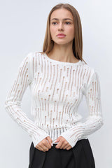 Sheer Elegant Premium Casual Knit Sweater