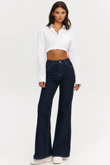 Vintage Flare Floor-Length Jeans