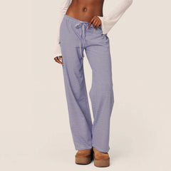 Striped Drawstring Pajama Pant