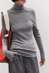 Soft Wool High Neck Fitted Base Layer