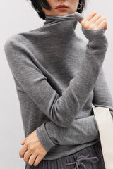 Soft Wool High Neck Fitted Base Layer