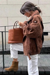 Elegant Short Melanoid Jacket