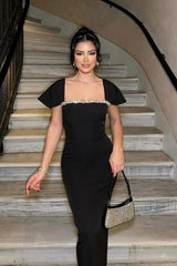 Rhinestone Bandage Party Dress
