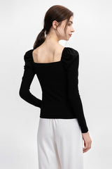 Modal Square Neck Slim Long Sleeve Base Layer