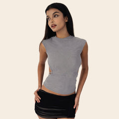 3D Flower Off-Shoulder Knit Top