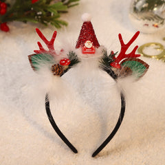 Christmas Cute Antler Elegant Fairy Hair Accessory