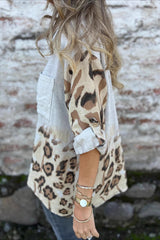 Loose Comfortable Leopard Print Blouse
