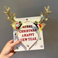 Christmas Deer Antler Kids Party Cosplay Hair Accessory