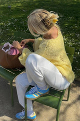 Slouchy Solid Drop Shoulder Soft Sweater