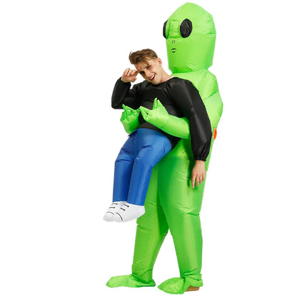 Death Ghost Funny Adult Anime Fancy Inflatable ET Alien Costume Children