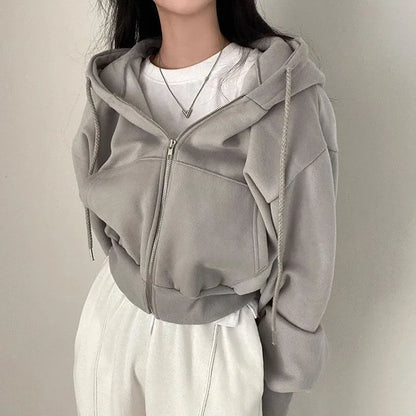 Fashion Elegant Chic Warm Cozy Trendy Comfortable Solid Color Hoodies