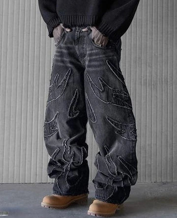 Halloween Retro Pants Grunge Y2K Casual