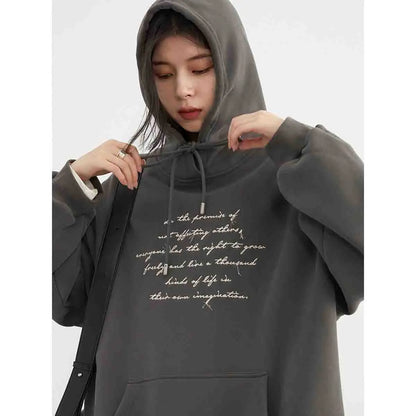 Casual Loose Trendy Comfortable Chic Warm Soft Elegant Cozy Hoodies