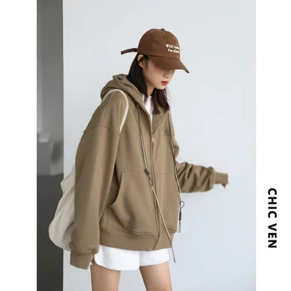 Loose Thick Warm Cozy Comfortable Stylish Elegant Chic Hoodies