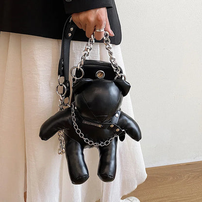 Designer Chain Doll Fashion Cartoon Phone Charming Bag Bear Luxury