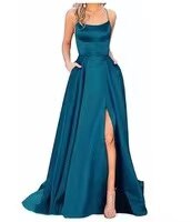 Amy Fashion - Velvet One Shoulder Formal Party Gown Long Maxi Dress