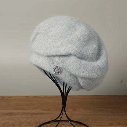 Rabbit Fur Large Circumference Fashion Versatile Hat