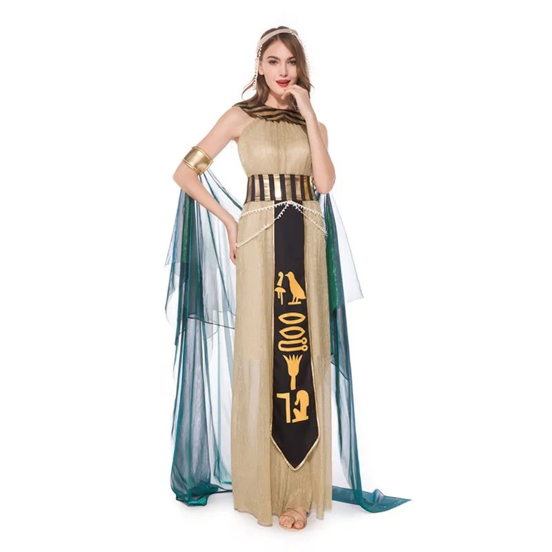 Goddess Pharaoh Halloween Couples Costume Cleopatra Myth Queen Egyptian