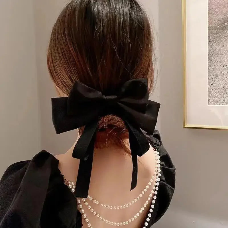 Korean Fashion Sweet Ribbon Princess Christmas Hair Accessory